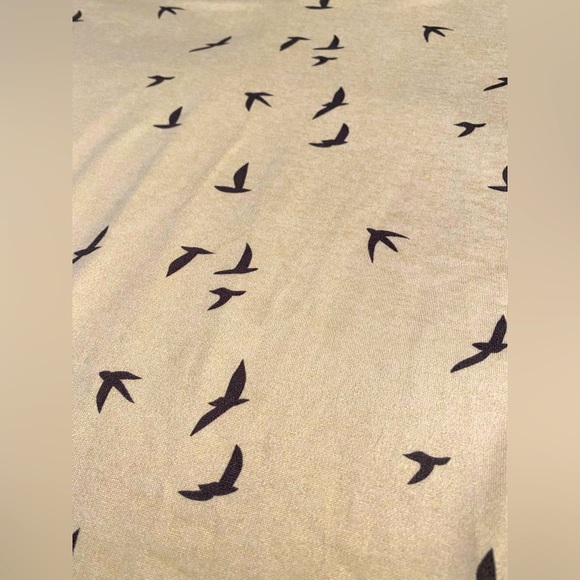 NWOT Oiselle raglan bird tee shirt REI outdoors hiking rock climbing wicking Lg - Picture 8 of 8